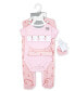 Baby Girls Ballerina Layette, 6 Piece Set