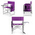 by Picnic Time Purple Sports Chair