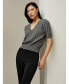 Women's V-Neck Cashmere T-shirt