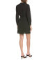 Donna Morgan Draped Crepe Mini Dress Women's