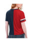 Women's Navy, Red Atlanta Braves Power Move T-shirt