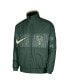 Men's Hunter Green Milwaukee Bucks Courtside Versus Capsule Full-Zip Jacket