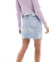 JJXX denim skirt in light wash