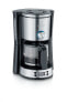 SEVERIN KA 4826 - Drip coffee maker - 1 L - Ground coffee - 1000 W - Black,Stainless steel