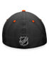 Men's Black Anaheim Ducks Authentic Pro Rink Flex Hat