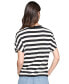 Women's Striped Logo T-Shirt