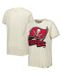 Women's Cream Tampa Bay Buccaneers Chrome Sideline T-shirt