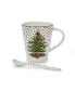 Christmas Tree Polka Dot Mug & Ornament Gift Set