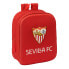 Школьный рюкзак Sevilla Fútbol Club Красный 22 x 27 x 10 cm 3D