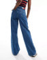 Tommy Jeans Claire High Rise Wide Leg Jeans in Blue