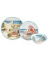 Seacoast 12 Pc Dinnerware Set, Service For 4