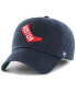 Men's Navy Boston Red Sox Cooperstown Collection Franchise Logo Fitted Hat