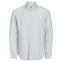 JACK & JONES Parker Linen Stripe long sleeve shirt