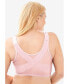 Plus Size Easy Enhancer Front Close Wireless Posture Bra