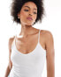 Vero Moda Tall 2 pack jersey cami tops in black and white