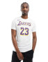 Nike Basketball – NBA LA Lakers Dri-FIT LeBron James – Trägertop aus Jersey in Lila mit Logo