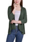 Women's 3/4 Sleeve Solid Cardigan