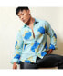 Men's Light Blue Hydrangea Foliage Shirt