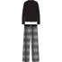 Black Top / Lewitt Plaid Black Btm