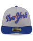 Men's Gray New York Mets 2024 Batting Practice Low Profile 59FIFTY Fitted Hat