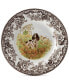 Woodland English Spaniel Dinner Plate