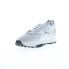 Reebok LX2200 Mens Gray Leather Lace Up Lifestyle Sneakers Shoes 7