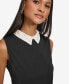 Karl Lagerfeld Women's Imitation Pearl-Embellished Collared Blouse