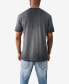 Men's Short Sleeve Dyed Embro Henley Shirt