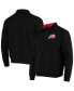 Men's Black Utah Utes Tortugas Logo Quarter-Zip Jacket