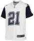 Big Boys Ezekiel Elliott White Dallas Cowboys Alternate Game Jersey