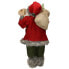 Weihnachtsmann Deko Figur 22x14x47cm rot