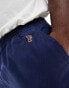 Polo Ralph Lauren Big &Tall Prepsters all over retro sports logo twill chino shorts classic fit in navy