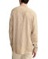 Men's Linen Western Long Sleeve Shirt