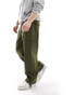 ONLY & SONS loose fit utility cargo with cuff in khaki