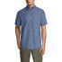 Men's Short Sleeve Button Down Chambray Shirt