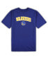 Men's Royal, Heather Gray Golden State Warriors Big and Tall T-shirt and Pajama Pants Sleep Set