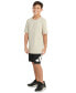 Big Boys Cotton Short-Sleeve Essential Embroidered Logo T-Shirt