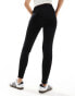 Pull&Bear high waisted ultra skinny jean in black