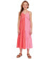 Big Girls Sleeveless Striped Maxi Dress