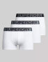 Superdry Cotton trunk triple pack in optic