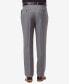 Men's Premium Comfort Stretch Classic-Fit Solid Pleated Dress Pants