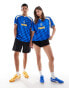 Puma Diamond Print Football jersey in blue and yellow - exclusive to ASOS