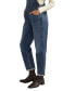 Women's Baggy Straight Leg Overall Jeans