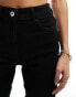 COLLUSION x001 high rise skinny jeans in black