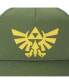 Men's Embroidered Hyrule Kingdom Logo Green Adjustable Baseball Hat