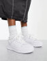 ellesse Panaro Cupsole trainers in triple white