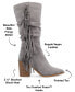 Women's Hartly Wide Calf Western Fringe Boots