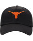 Men's Black Texas Longhorns Staple Adjustable Hat