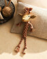 Cord giraffe pet toy