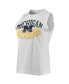 Женская пижама Concepts Sport Womens Charcoal, White Michigan Wolverines Tank Top and Leggings Sleep Set